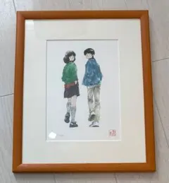あだち充 複製原画 画業30周年記念企画 タイムカプセル　リトグラフ 2025年最新】タイムカプセル あだち充の人気アイテム - メルカリ