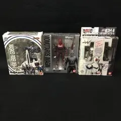 仮面ライダーW 　ダブルフォームチェンジシリーズ4体まとめ売り 〇Th1027 仮面ライダーW フィギュア 4体まとめ ダブルフォームチェンジ