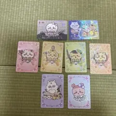 ちいかわまじかる　ノベルティカードセット　うさぎ　カニちゃん　くりまんじゅう
