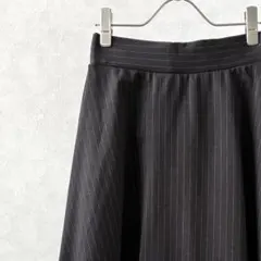 CIAOPANIC TYPY ロングスカート フレア ストライプ シンプル