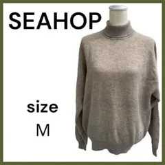 SEAHOP シーホップ　長袖　タートルネック　セーター　サイズM