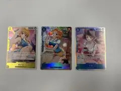ワンピース カード ナミ 3枚セット