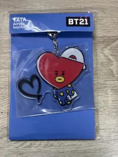 BT21 ラバーバッグチャーム TATA - メルカリ