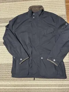 ティンバーランド 防水 フィールドジャケット 紺 襟コーデュロイ