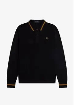 【FRED PERRY】Textured Front Knitted Shirt