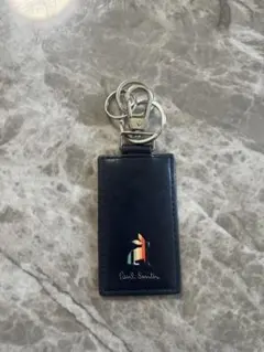 Paul Smith ネイビー レザー キーホルダーのサムネイル