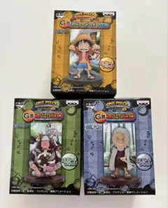 ONE PIECE カードスタンドフィギュア 3体セット
