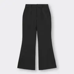 GU ストレッチフレアパンツ XXL 黒