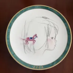 いわさきちひろ 2004年 飾り皿のサムネイル