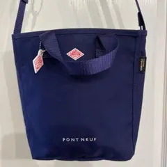 DANTON 2WAY ショルダーバッグ パープルブルー