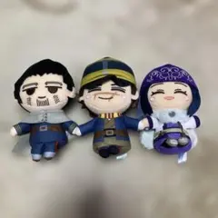 ゴールデンカムイ おてのりモアプラスぬいぐるみ 杉元 アシリパ 尾形 3点セット