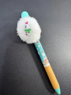 東京ディズニーリゾート ボールペン ミッキー 雪だるま マスコット付き