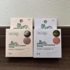 CICA ノーセバムモイスチャーパウダー&ノーセバムシマーパウダー 2種セットのサムネイル