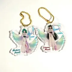 セーラームーンカフェEternalアクリルキーホルダー　みちる　せつなのサムネイル