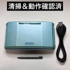 ku【清掃&動作確認済】Nintendo DS 初代 ターコイズブルー本体