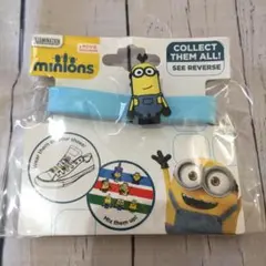 ミニオン　シリコンバンド　ブルー
