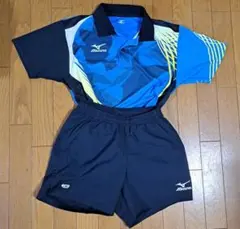 MIZUNO ポロシャツ ショートパンツ セット - メルカリ