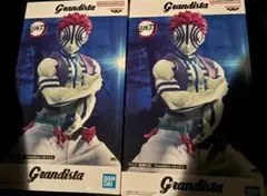 【新品未開封】鬼滅の刃 Grandista 猗窩座 フィギュア2体