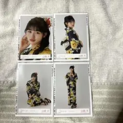 櫻坂46 山﨑天 生写真 2024年 浴衣 コンプ