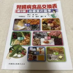 腎臓病食品交換表第9版治療食の基準
