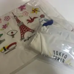 東京タワー 巾着 2点セット