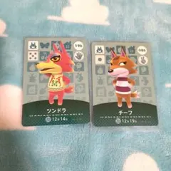 あつまれどうぶつの森 amiiboカード ツンドラ　チーフ　オオカミ住民