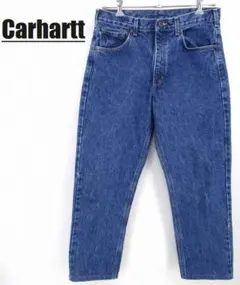 カーハート Traditional Fit デニムパンツ B18-DST W34