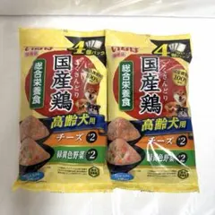 いなば 国産鶏 高齢犬用 4個パック 2袋セットのサムネイル