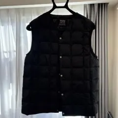 TAION ブラックダウンベスト Mサイズ