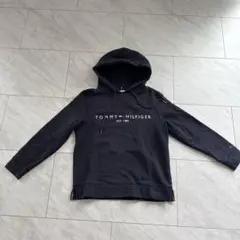TOMMY HILFIGER ダークグレー パーカー XS