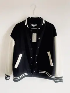 Rocky Monroe 定番カラー、スタジャン ブラック×オフホワイト、M