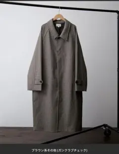 【EMMACLOTHES】ガンクラブチェック ステンカラーコート