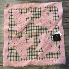 新品　タオルハンカチ　クマ　DAKS