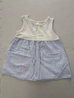 無印良品　ノースリーブワンピース 80サイズ