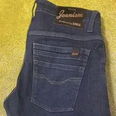 エドウィンjeanismストレッチブルージーンズ28インチ 濃紺