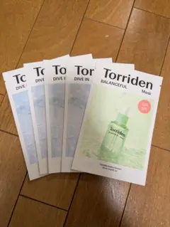 Torriden トリデン シートマスク 5枚セット