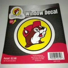 Buc-ee's ウィンドウデカール