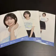 乃木坂46 生写真　全国ツアー2026TシャツAver. 3種コンプ　中西アルノ