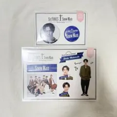 SnowMan 渡辺翔太 1st Anniversary缶バッジ シール