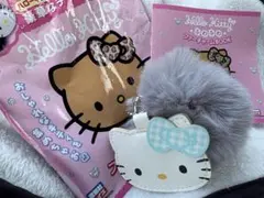 ハローキティ ふわふわファーチャーム