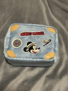 ミッキーマウス トランク風ポーチ