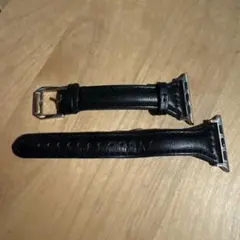 Apple Watch レザーバンド ブラック41mm
