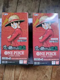 ONE PIECE カードゲーム 受け継がれる意志 2BOX 未開封テープ付き