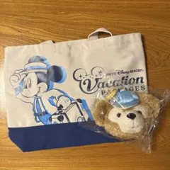 バケーションパッケージ限定 ♡ トートバッグ＋ダッフィーポーチSET