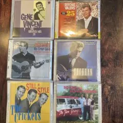 Gene Vincent 含む　Rockabilly 50’s CD 6枚