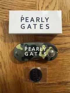 PEARLY GATES パーリーゲイツ　グリーンフォーク　迷彩柄　マーカー１個のサムネイル