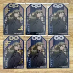 銀魂 吉原大炎上 ナムコ お守り型クリアシート 阿伏兎 6点セット