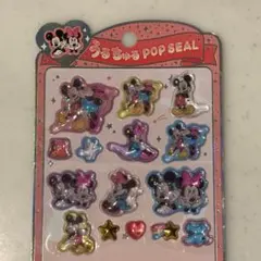 正規品 ディズニー ミッキー ミニー うるちゅる POP シール おすそ分け