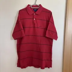 NAUTICA GOLF ポロシャツ レッド ボーダーのサムネイル