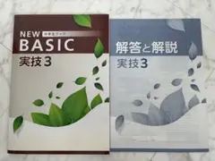 NEW BASIC 中学生ワーク　実技3 音楽　美術　保健体育